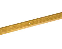 Порожек стыкоперекрывающий узкий (ПС01, 1800,082, дуб светлый) 1,8м*25 мм