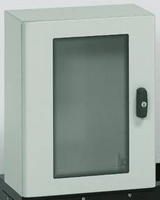 Шкаф 500х400х200мм IP66 со стеклянной дверью серия Atlantic