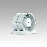 Вентилятор канальный осевой 95 куб.м/час 16Вт 220В для приточной и вытяжной вентиляции (диам.канала 100мм)